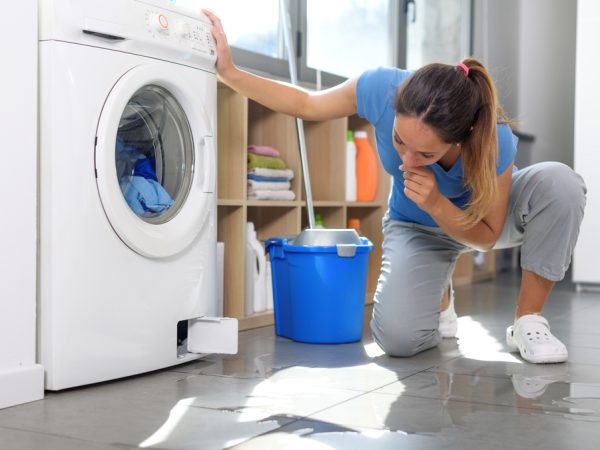 washing machine leaking